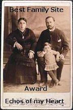Best Family Site Award - Echos of my Heart