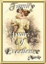 Marie's Family Award of Excellence