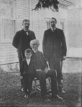 4 generations - Alexander Kalloch IV - 1907