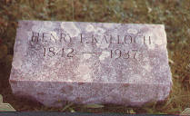 Henry F. Kalloch - gravestone